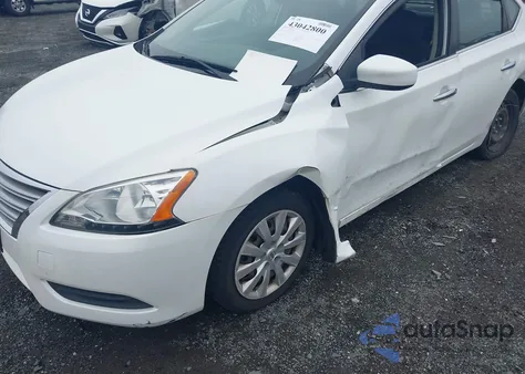 2014 Nissan Sentra S z USA, uszkodzony, nr VIN 3N1AB7AP4EY254068